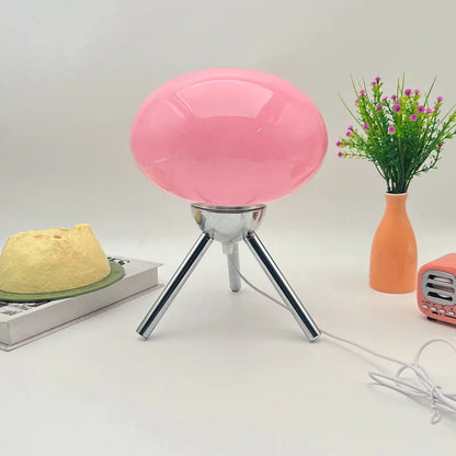 Bauhaus Nordic Style Glass Mushroom Light RGB w/remote