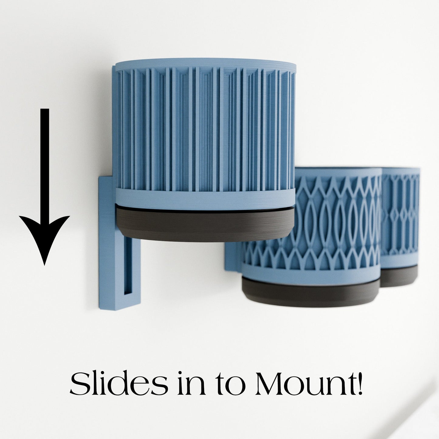 The Pillar Wall Planter Set