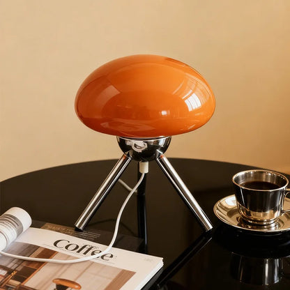 Bauhaus Nordic Style Glass Mushroom Light RGB w/remote