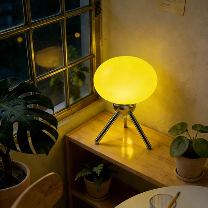 Bauhaus Nordic Style Glass Mushroom Light RGB w/remote