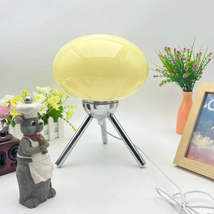 Bauhaus Nordic Style Glass Mushroom Light RGB w/remote